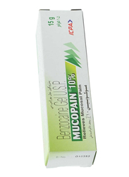 Mucopain 10% Gel Muscosal Pain Reliever, 15g