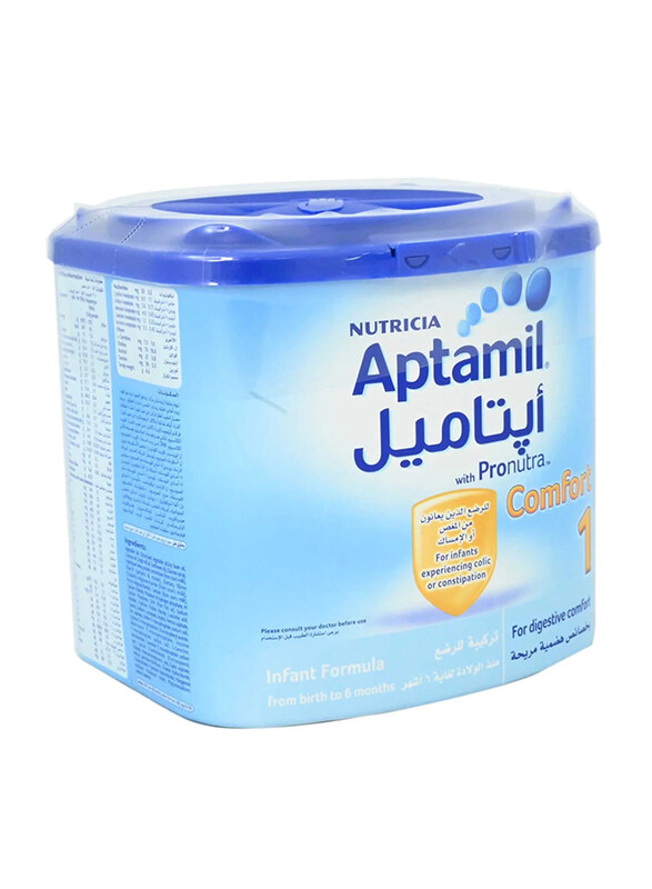 

Nutricia Aptamil Comfort Cow Milk Formula, Stage 1, 400g