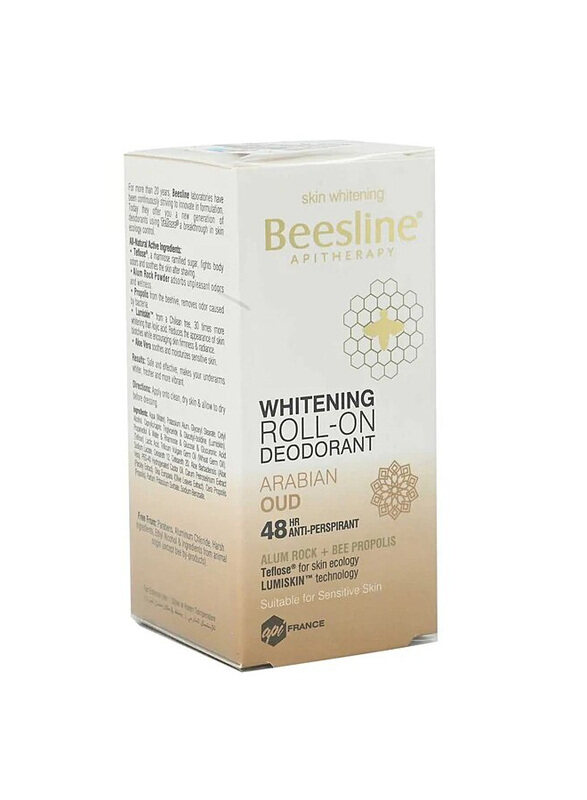 

Beesline Whitening Roll-On Deodorant Arabian Oud, 50ml