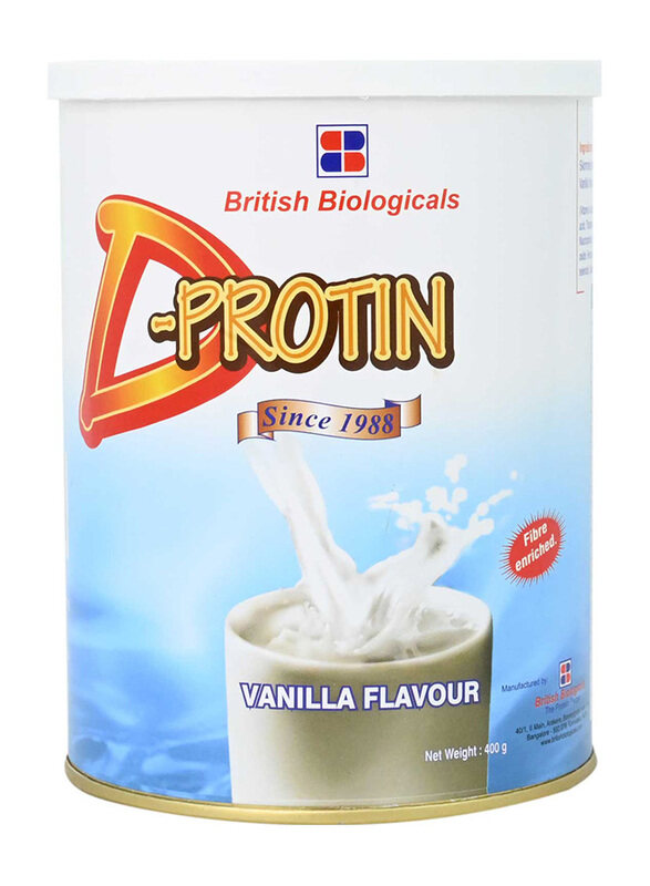 

British Biologicals D Protin Vanila Powder, 400g