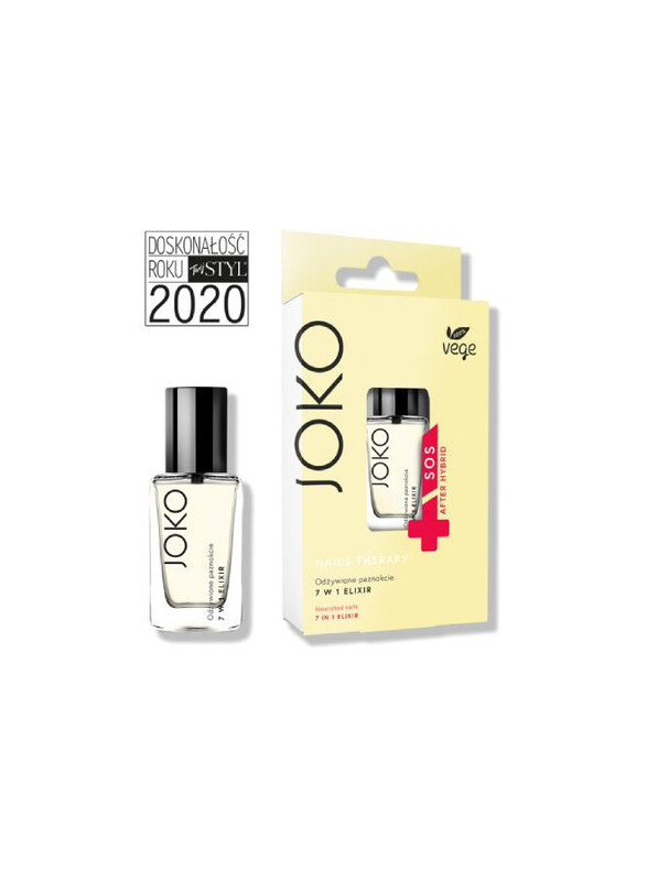 Joko Vege 7 In 1 Elixir Nail Therapy, Yellow