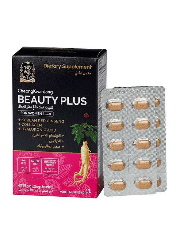 

Cheong Kwan Jang Beauty Plus For Women, 500mg x 60 Tablets