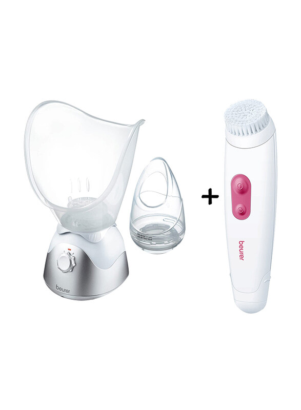 

Beurer FS50 Facial Sauna, Steam Inhaler & Facial Brush, Multicolour