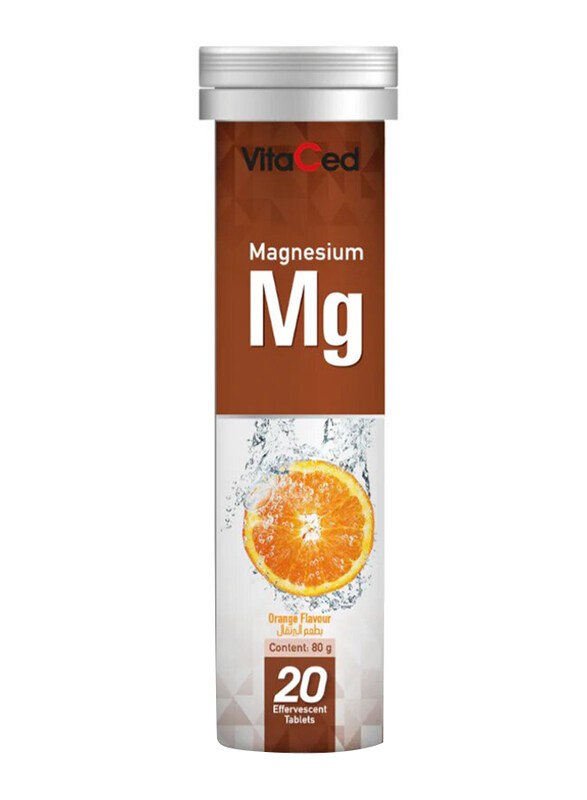 

VitaCed Magnesium Effervescent Tablets, 20 Tablets