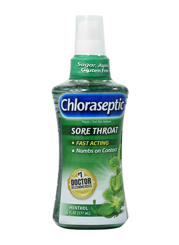 Chloraseptic Menthol Spray, 177ml