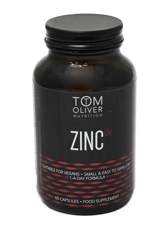

Tom Oliver Zinc Picolinate Food Supplement, 60 Capsules