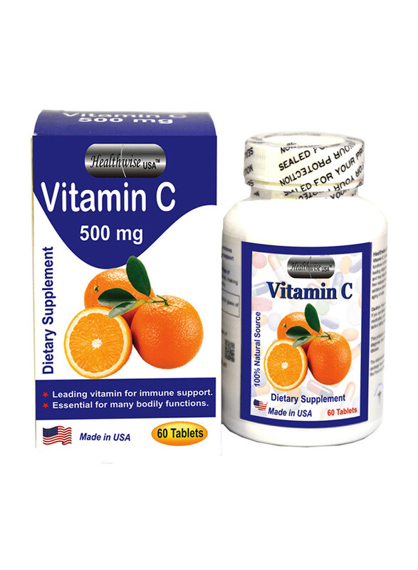 

Healthwise Vitamin C Dietary Supplement, 500mg, 60 Tablets