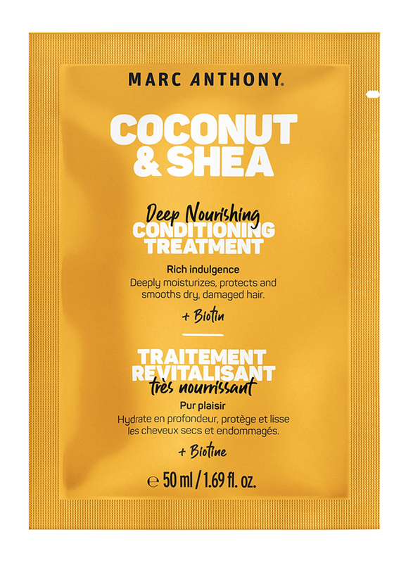 Marc Anthony Cocount Oil & Shea Buter Cond Treatment, 50ml