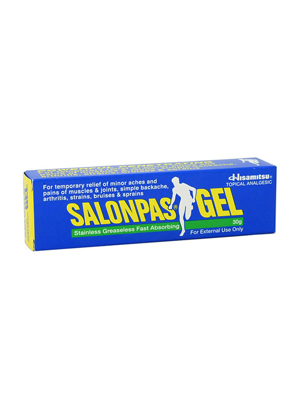 Salonpas Gel, Blue, 30gm