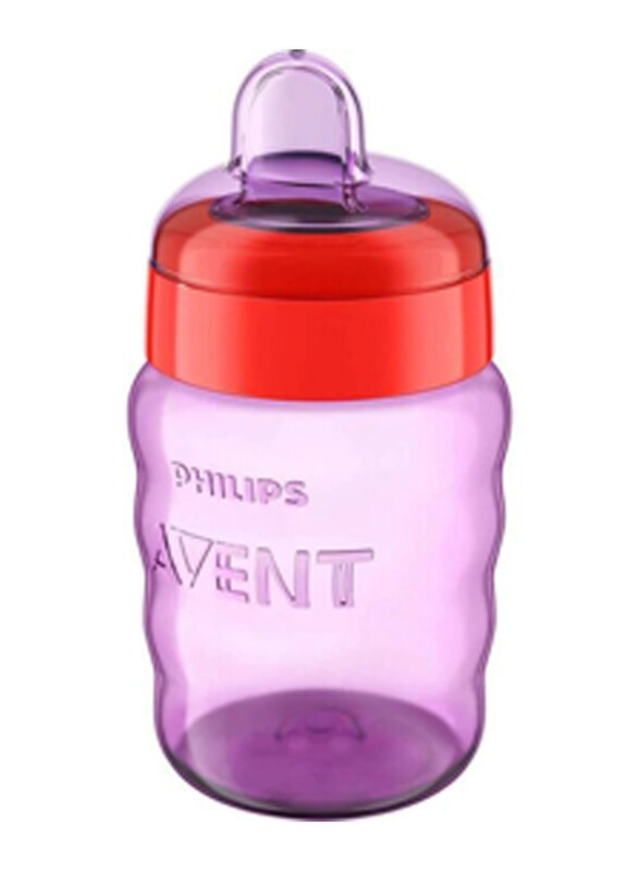 

Avent Classic Training Bottle for Girls, 260ml, Pink/Red