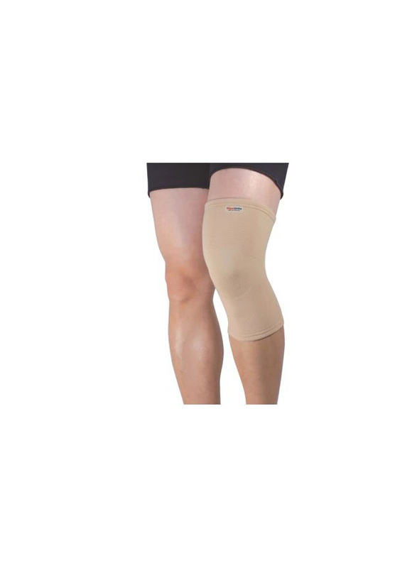 Super Ortho A7-002 Elastic Knee Support, Beige, XXL