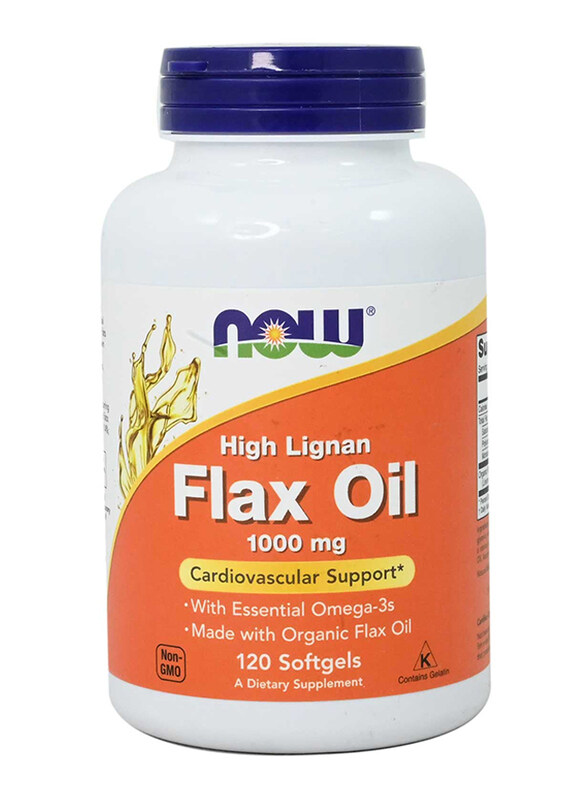 

Now Flax Oil, 1000mg, 120 Softgels