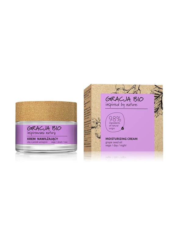 

Gracja Bio Moisturizing Grape Seed Oil Face Cream, 50ml