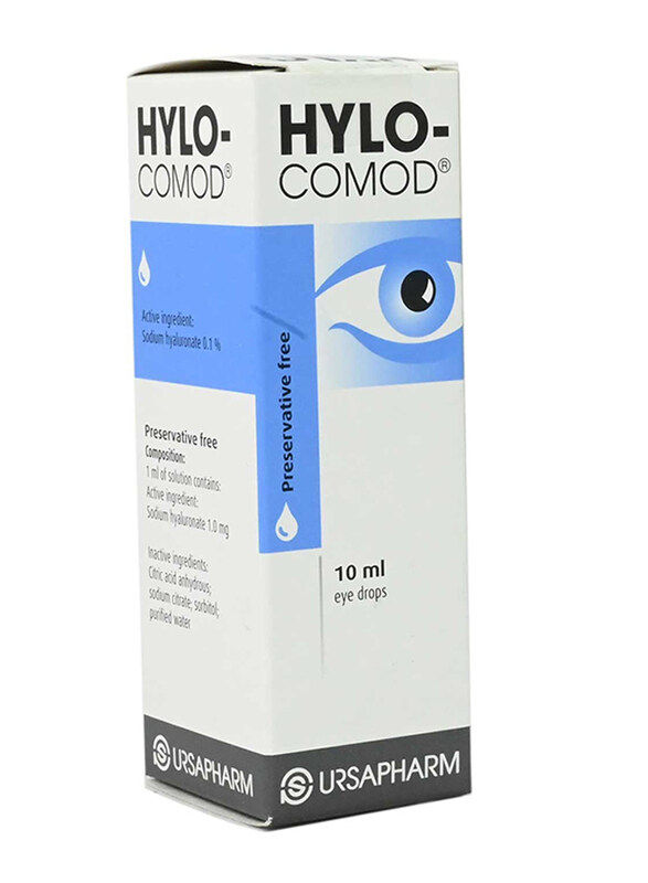 

Hylo Comod Eye Drop, 10ml