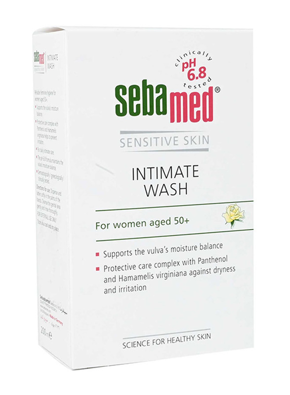 Sebamed Menopause Feminine Intimate Wash, 200ml