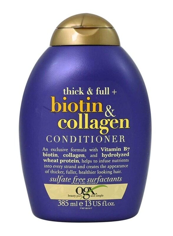 

Ogx Biotin and Collagen Conditioner for All Hair Types, 385ml