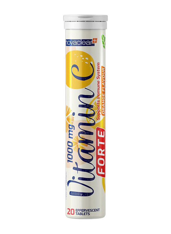 

Novaclear Vitamin C, 20 Effervescent Tablets