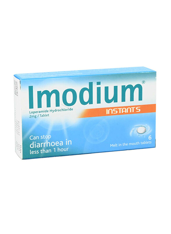 

Imodium Instants Stop Diarrhoea, 6 Tablets