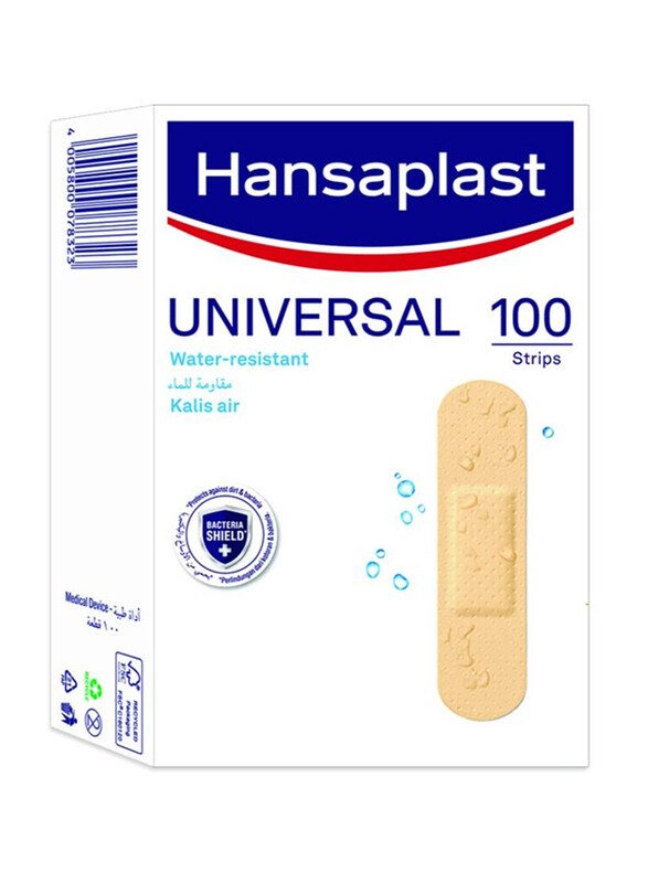 

Hansaplast Universal Water Resist Plaster, 100 Pieces