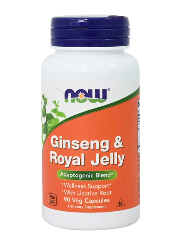 

Now Ginseng And Royal Jelly Dietary Supplement, 90 Capsules