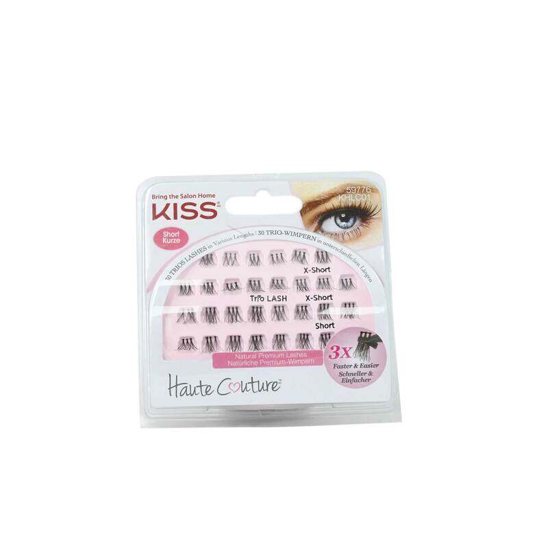 

Kiss Haute Conture Trio Lash Short Combo, Black