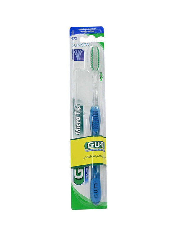 

Gum 472 Micro Tip Full Toothbrush, Medium