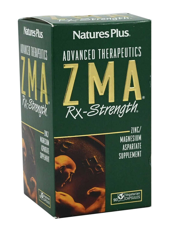

Natures Plus ZMA Rx Strength, 90 Capsules