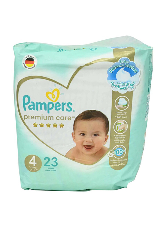 Pampers Premium Care Pants Diapers, Size 4, 9-14kg, Easy On & Easy Off, The  Softest Diaper and the Best Skin Protection with Stretchy Sides for Better  Fit, 44 Baby Diapers