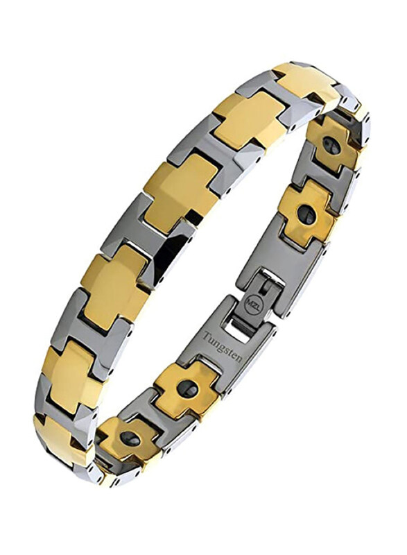 

Nimed B05 Titanium Bracelet, Silver/Gold
