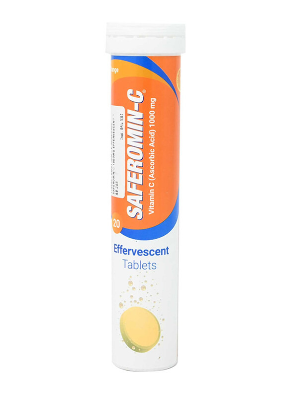 

Saferomin Vitamin C 1000mg Effervescent Tablet, 20 Tablets