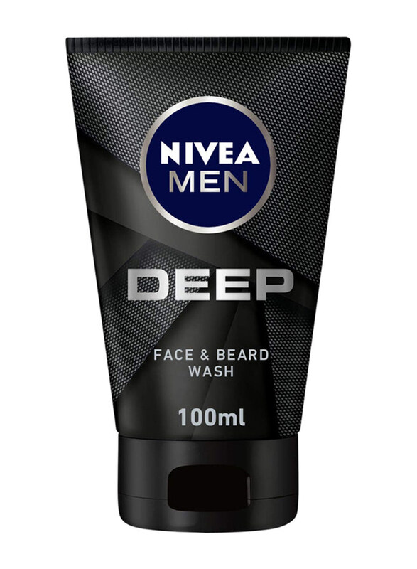 

Nivea Deep Face & Beard Wash, 100ml