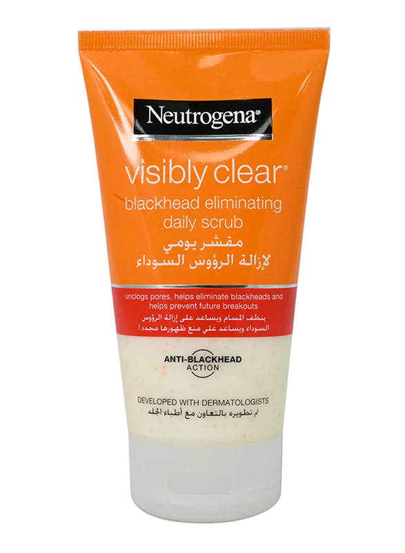 Neutrogena Visibly Clear Blackhead Scrub, 150ml