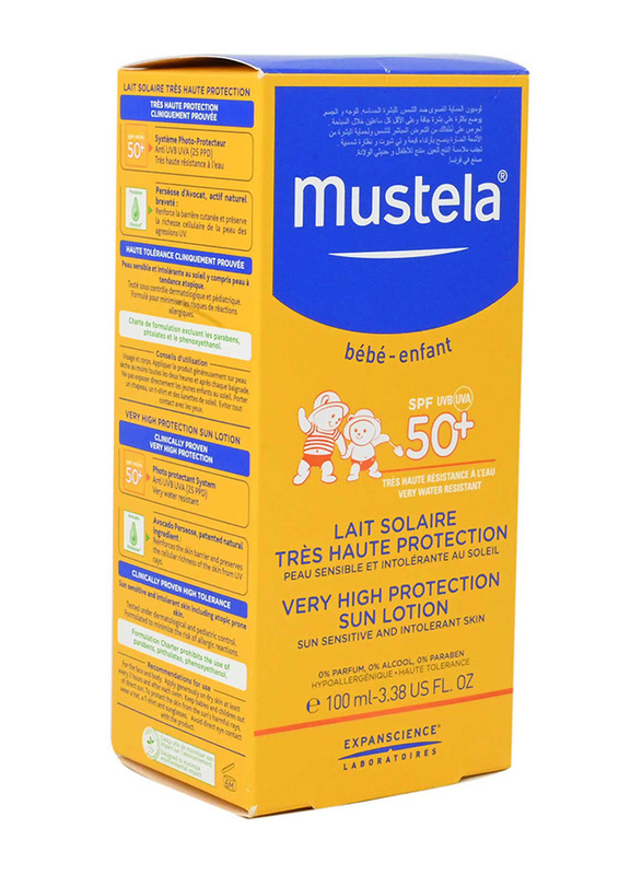 Mustela Protection Sun Lotion for Face SPF 50+, 100ml