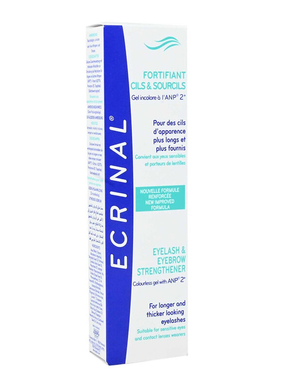 

Ecrinal Eyelash & Eyebrow Strengthener Gel, 8ml, Clear