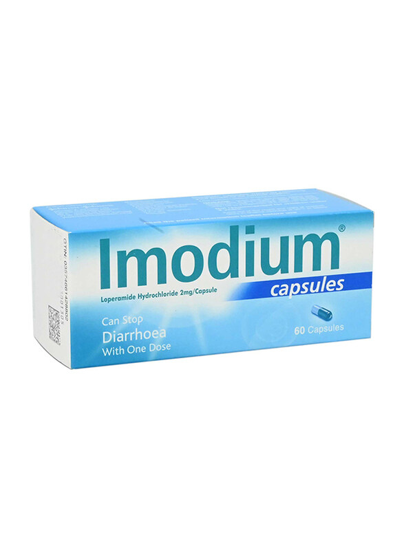 

Imodium Loperamide Hydrochloride, 2mg, 60 Capsules