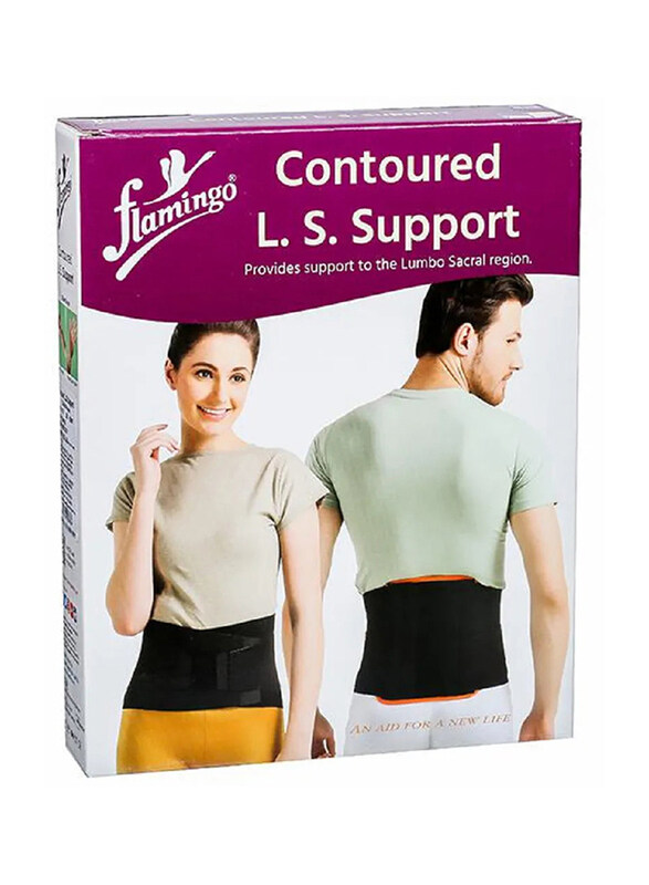 

Flamingo Contoured L. S. Support, Black