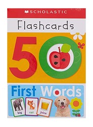 Flashcards: 50 First Words (Scholastic Early Learners), Board Book, By: Scholastic, Scholastic Early Learners