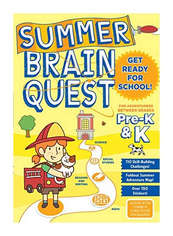 Summer Brain Quest: For Adventures Between Grades Pre-K & K, Paperback Book, By: Workman Publishing, Bridget Heos