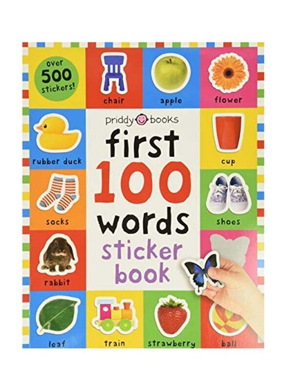 

First 100 Stickers: Words: Over 500 Stickers, Paperback Book, By: Roger Priddy