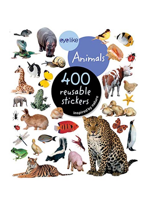 Eyelike Stickers: Animals, Paperback Book, By: Workman Publishing