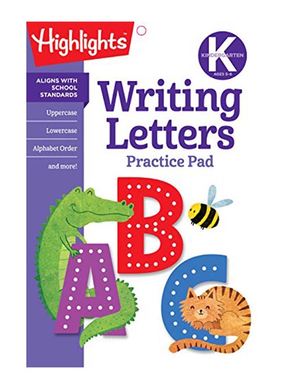 Kindergarten Writing Letters, Paperback Book, By: Highlights