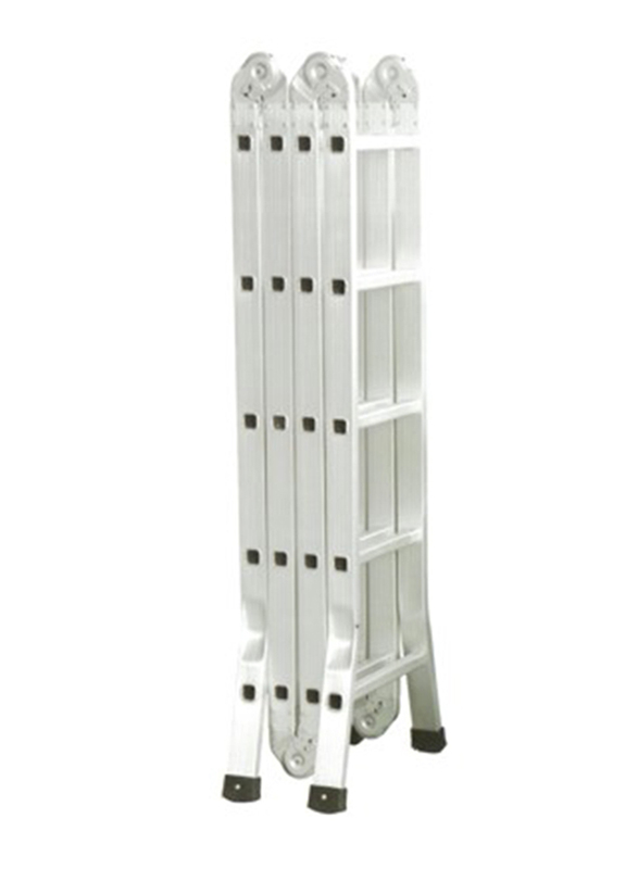 Duke Multi Purpose Ladders New Model Ladder 5x4 Steps, DK-105B, Silver