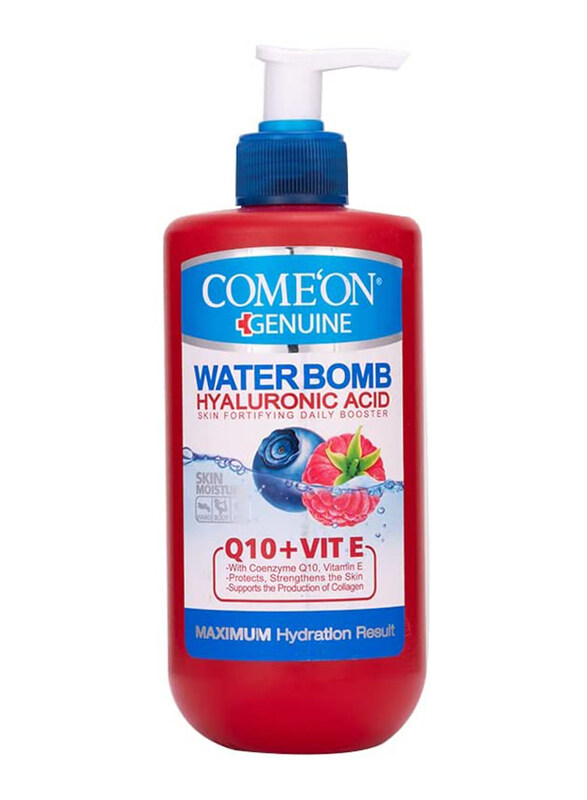 

Come'on Water Bomb Hyaluronic Acid Q10 + Vitamine E Face Moisturizer, 500ml