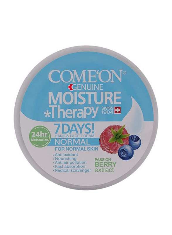 

Come'on Passion Berry Extract Hand & Face Normal Skin Moisturizing Cream for Women, 240ml