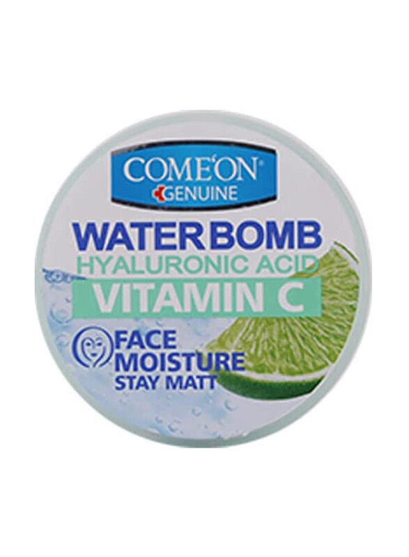 

Come'on Water Bomb Hyaluronic Acid + Vitamin C Stay Matt Face Moisturizer, 240ML
