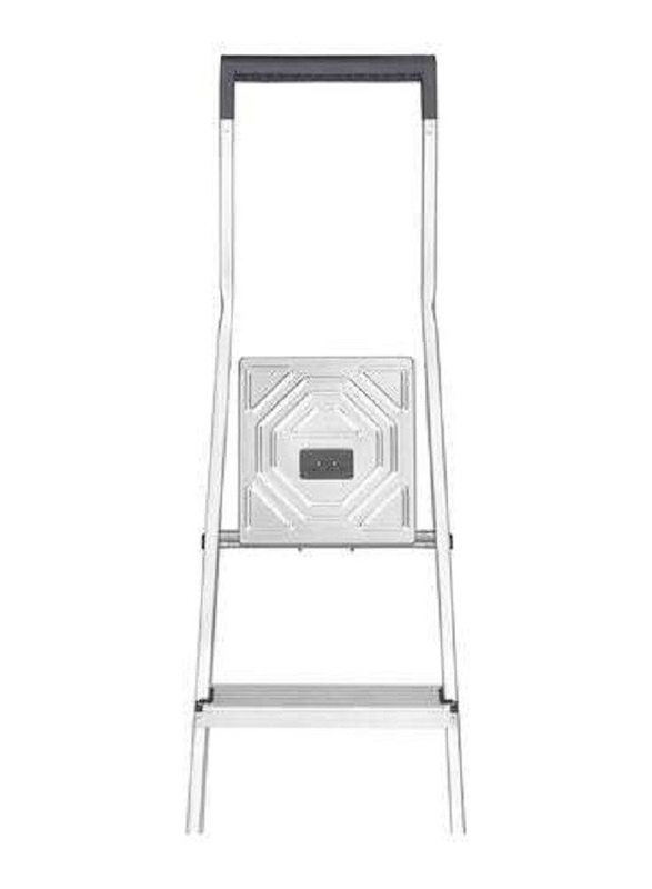 Hailo Aluminium Selekta Basicline 7 Steps Ladder, L40, Silver