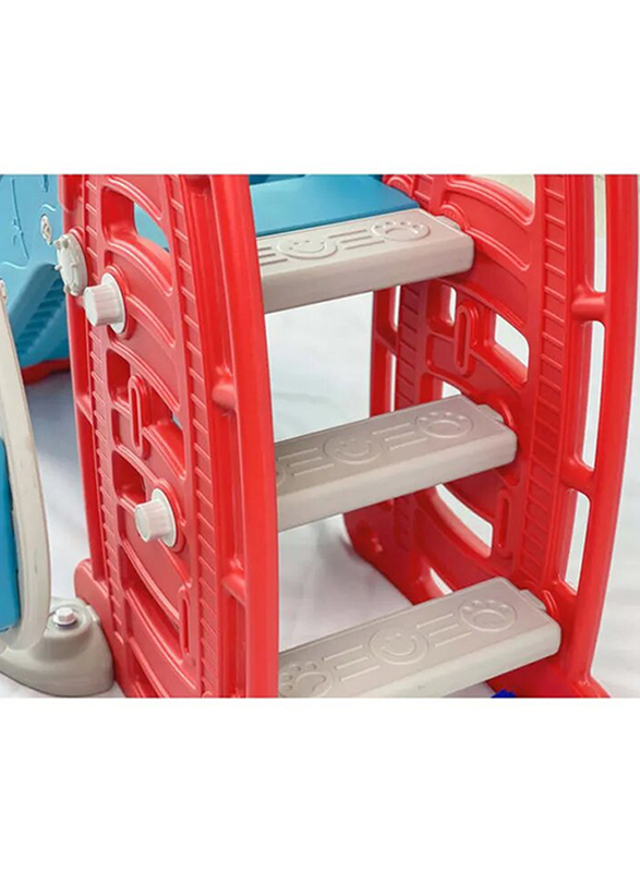 Home Canvas 3-in-1 Climber with Swing Set, Red/Blue, Ages 3+