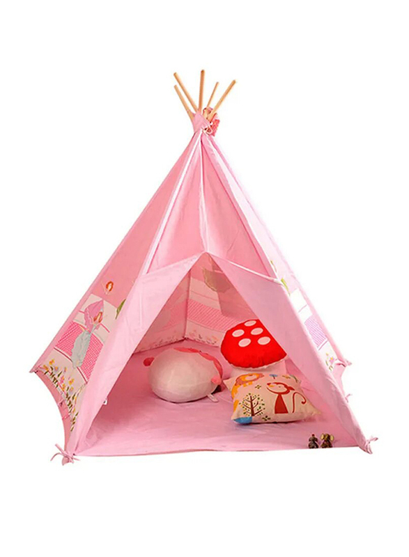 Home Canvas Children's Play Tent, Pink, Ages 3+