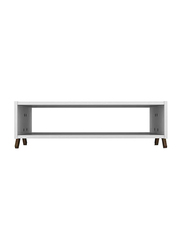 Home Canvas Kipp Coffee Table, Walnut/White