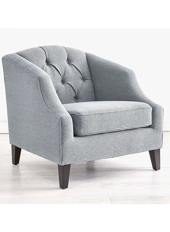 Home Canvas Astel Living Room Accent Chair, Grey